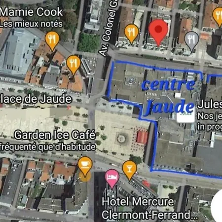 Climatisé Place De Jaude Garage Balcon Tv Wifi
